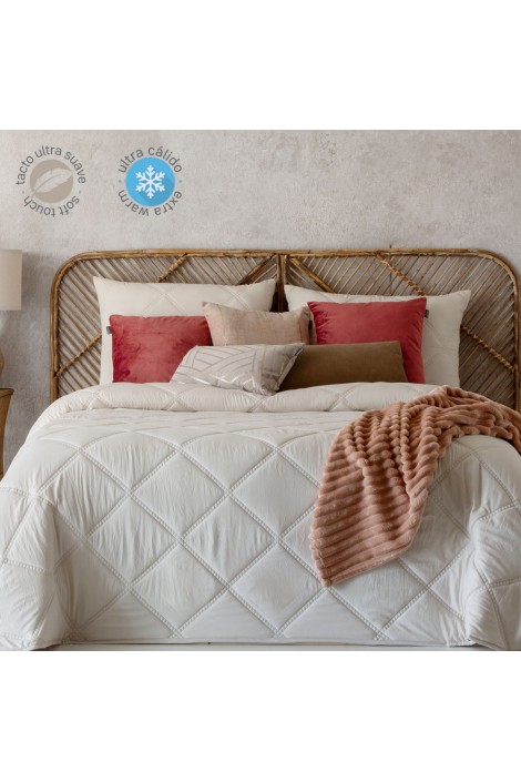 Edredón Comforter Liso Caroline 300 grs