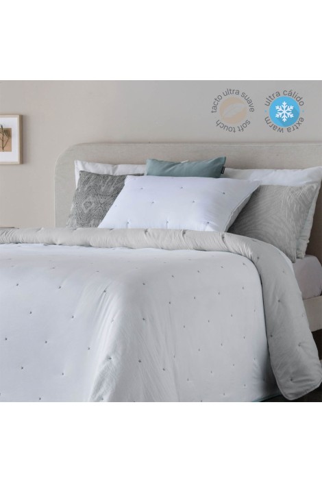 Edredón Comforter reversible Polare 300 grs gris