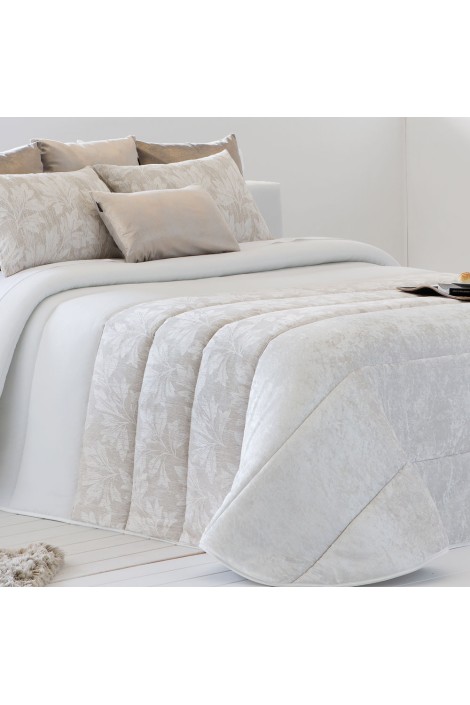 Comforter Jacquard Nalea 250 grs crudo