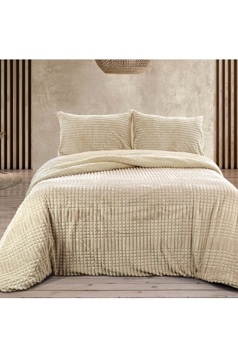 Edredón Comforter Sherpa Adula beige